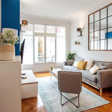 L24 Meyerbeer Promenade 1min Sea & Negresco Ac/balcony Apartment *