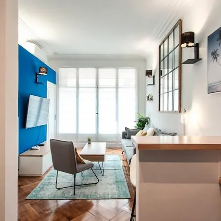 L24 Meyerbeer Promenade 1min Sea & Negresco Ac/balcony Apartment Nizza