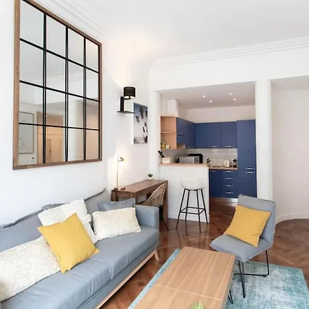 Apartment L24 Meyerbeer Promenade 1min Sea & Negresco Ac/balcony Nizza