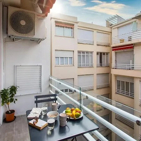 Apartment L24 Meyerbeer Promenade 1min Sea & Negresco Ac/balcony Nizza